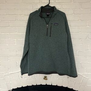 Mens Patagonia quarter zip sweater size large